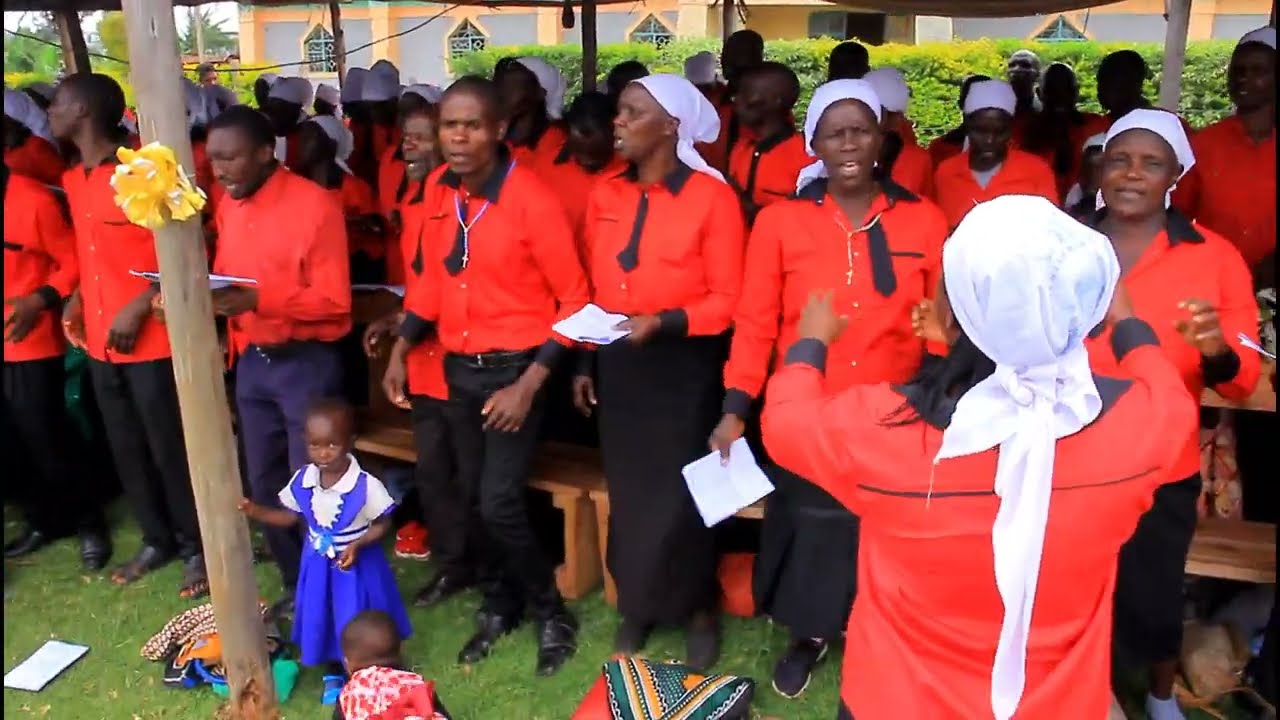 Confirmation mass at Mary Mother Of God - Irondi Parish led by Vicar General of Kisii -Fr. Amwata