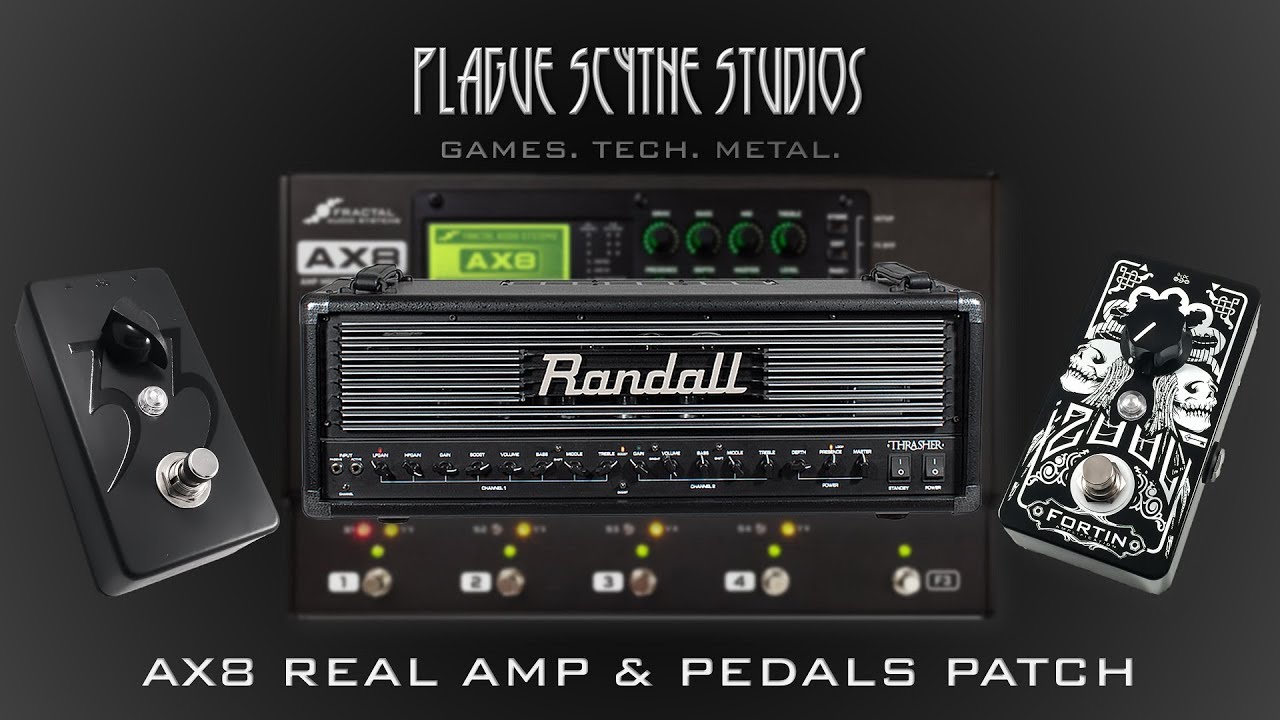 How to Play a Tube Amp & Real Pedals Through the AX8 - Tutorial