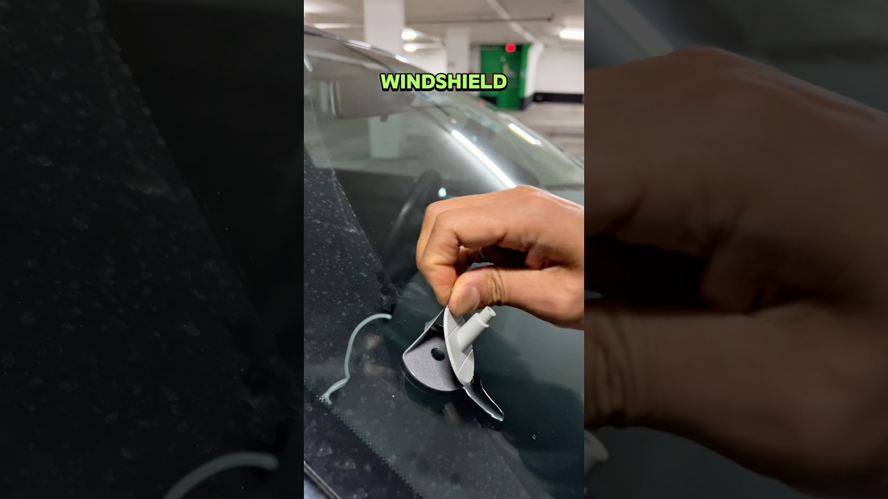 How to fix a crack in your windshield