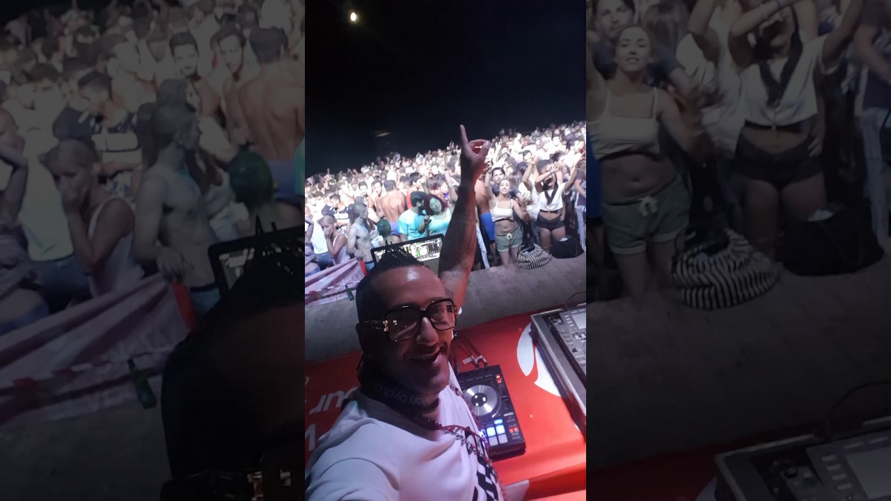 FLUO PARTY On The Beach//DJ MAX HERNANDEZ - TORVAIANICA//MA.MI BEACH - FERRAGOSTO