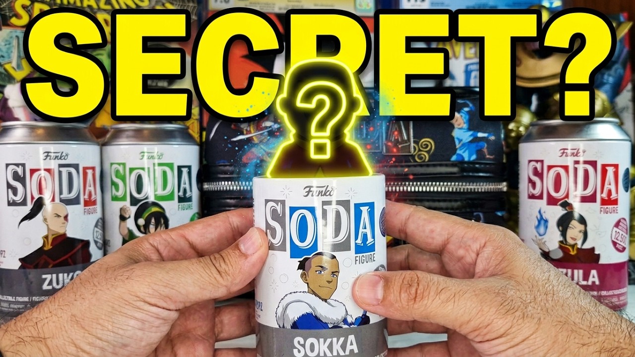 Opening one Case of Avatar the Last Airbender Funko SODAS
