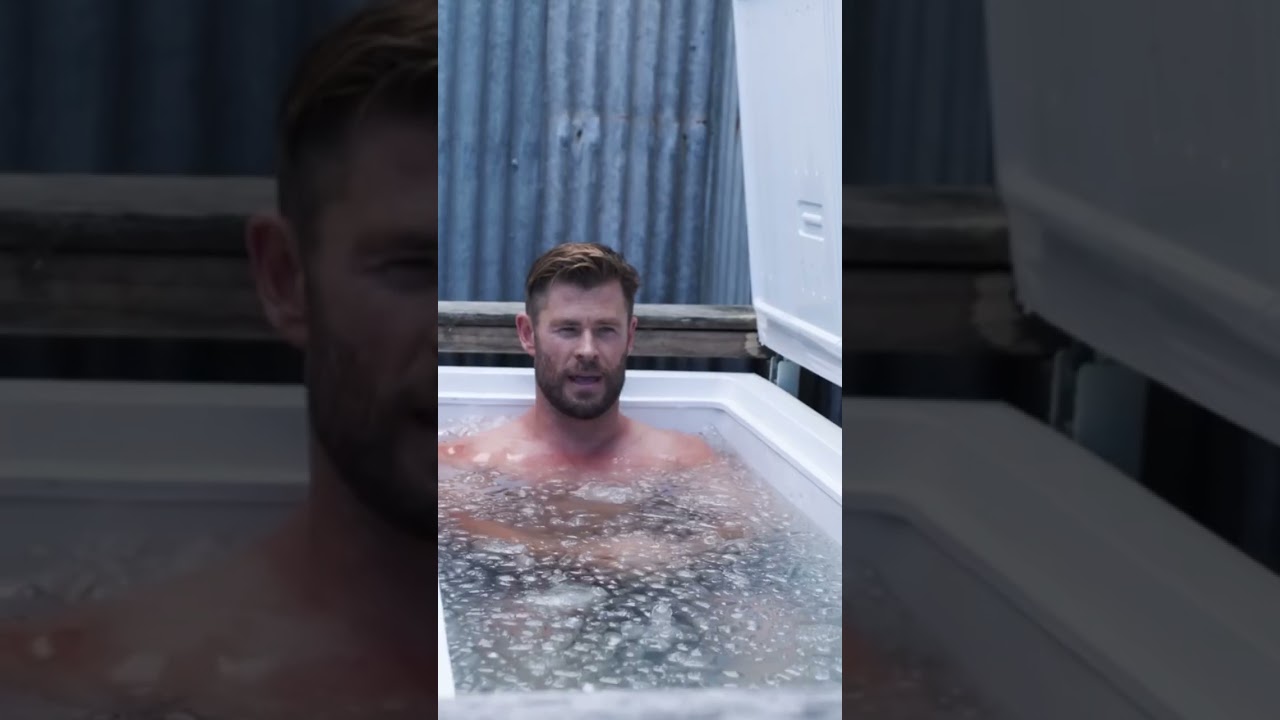 I Take on an Ice Bath Challenge #limitless