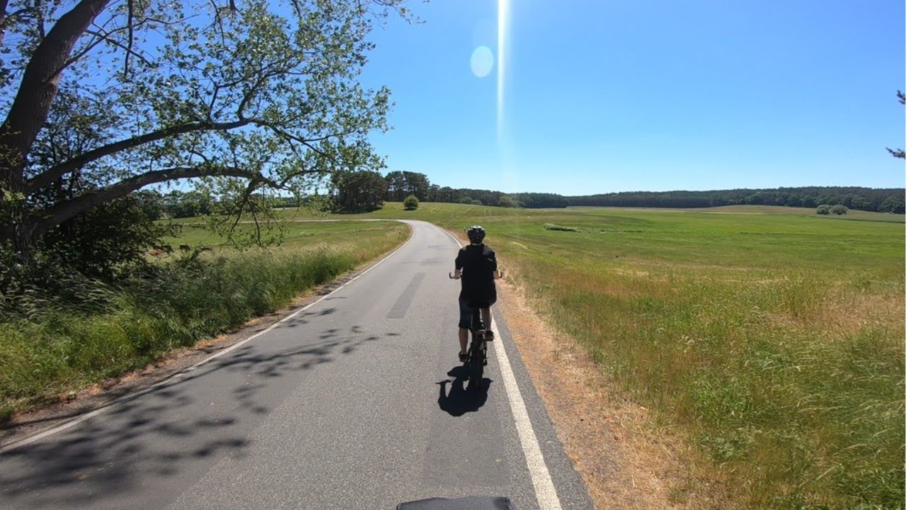 Mit dem Fahrrad auf Usedom  Tag 1
