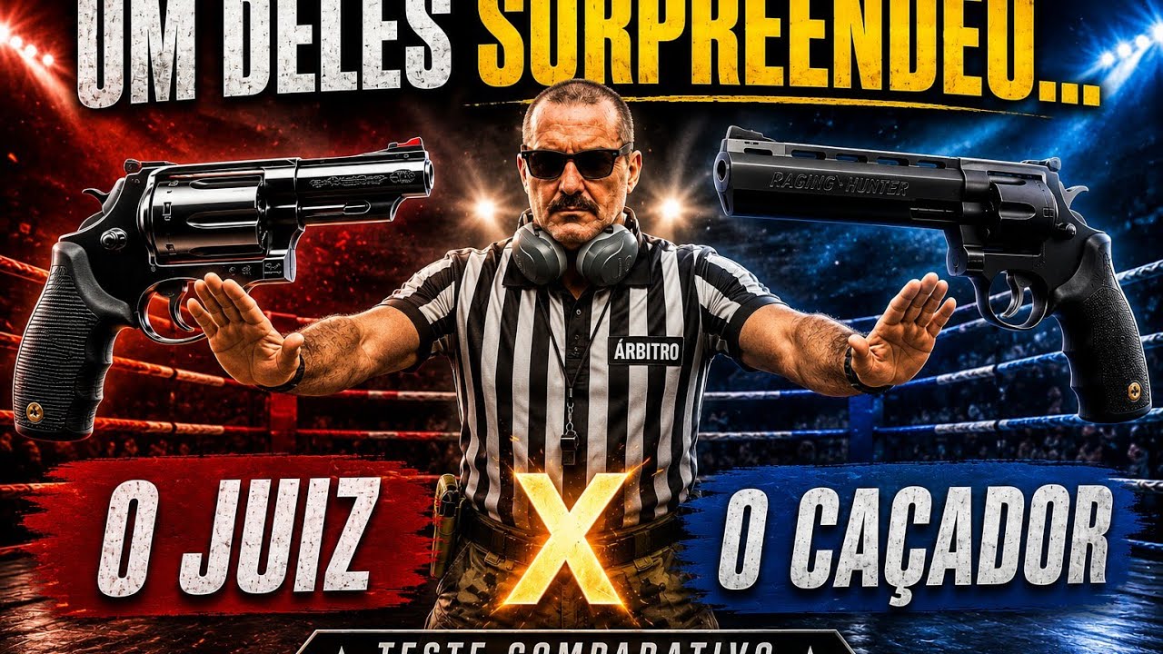 COMPARATIVO DE REVÓLVERES: RT 357 MAGNUM RAGING HUNTER E RT 410 THE JUDGE