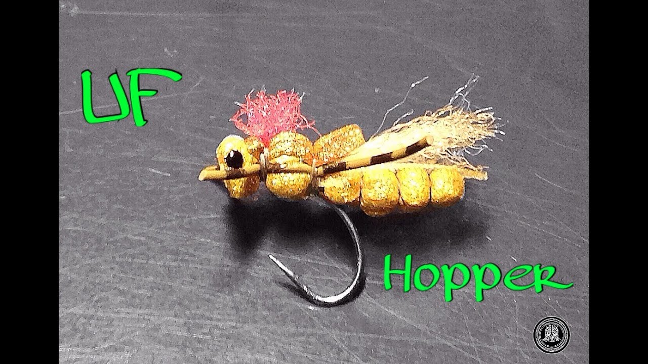 fly tying UF HOPPER por Jorge G