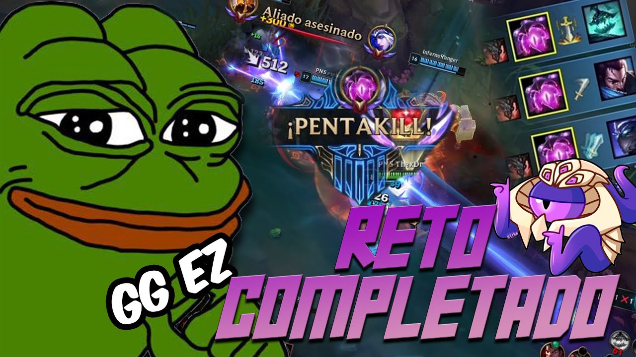 MI PRIMERA PENTAKILL con mi MAIN 🔥😍