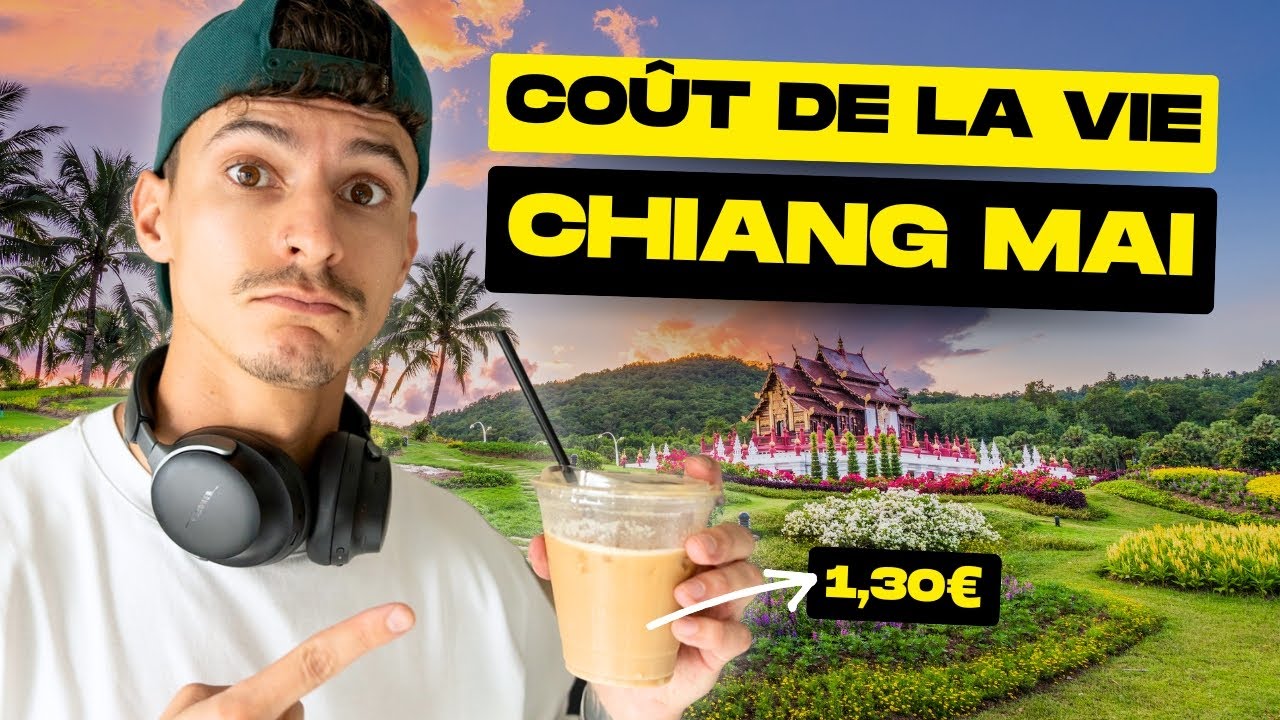 Ce que 1400€/MOIS vous offrent à Chiang Mai, Thailande (analyse budget)