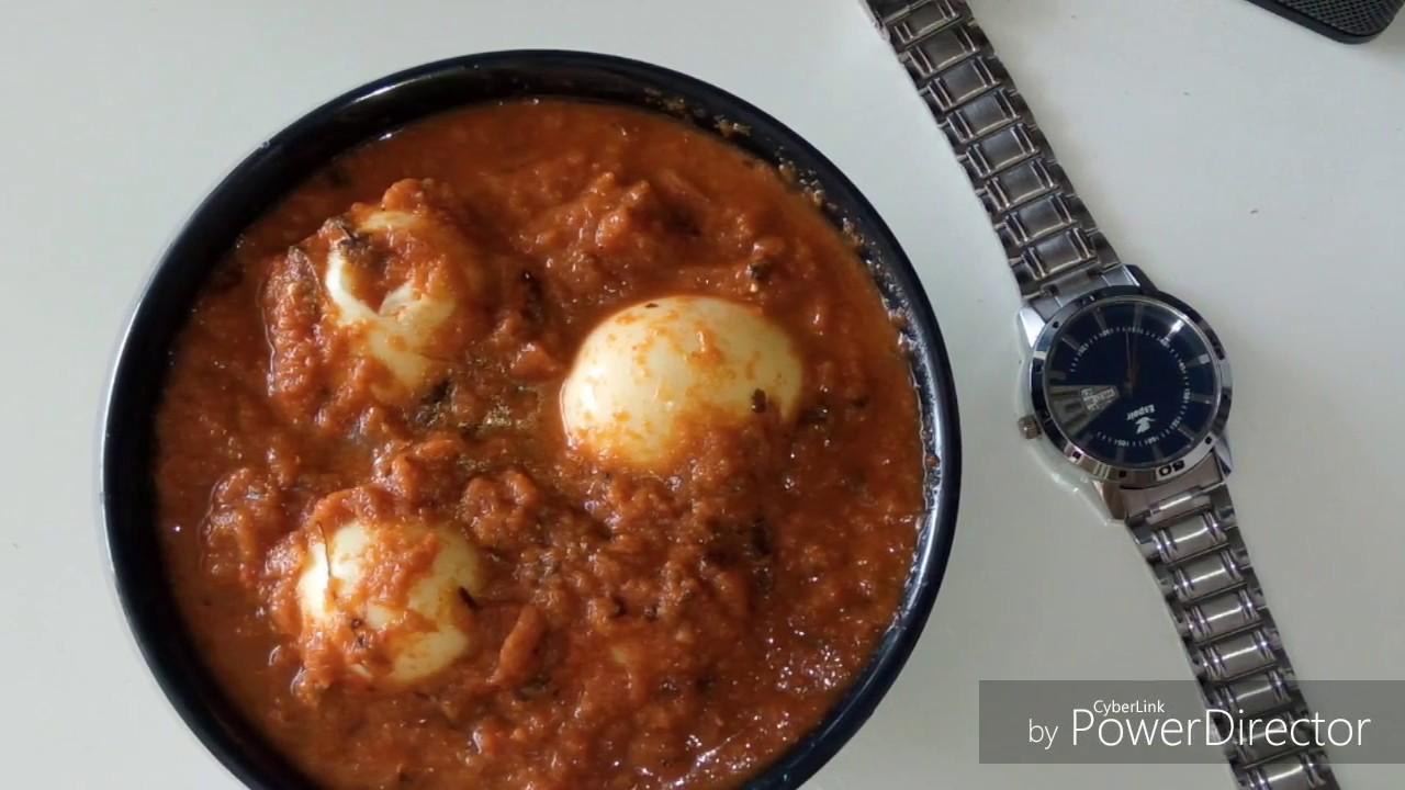 North Indian style Egg Curry