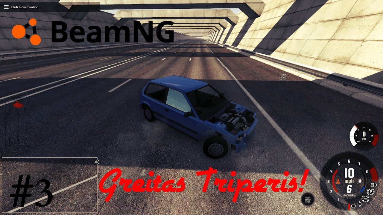 Greitas Triperis! #3 &ndash; BeamNG Drive