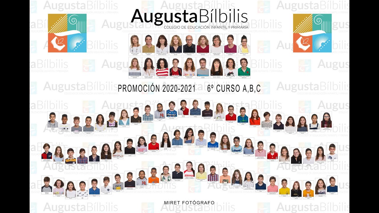 Video de la promoci&oacute;n 2012-2021 del colegio Augusta Bilbilis de Calatayud