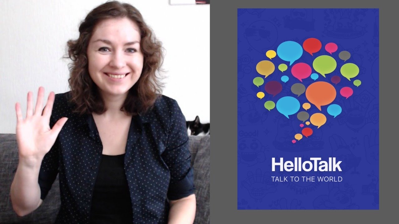 HelloTalk Review // Обзор приложения HelloTalk // RUS/ENG subtitles