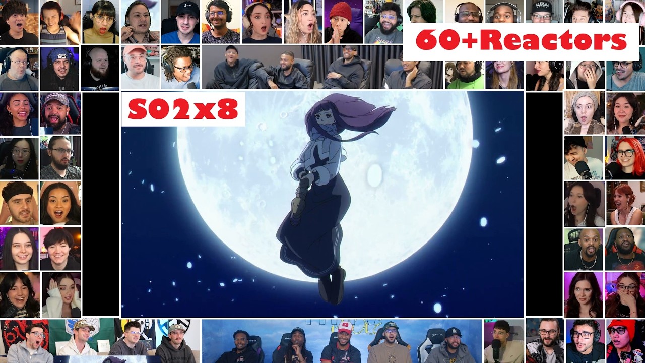 [60+ Reactors] Frieren: Beyond Journey's End SEASON 2 Episode 8 MEGA REACTION Mashup