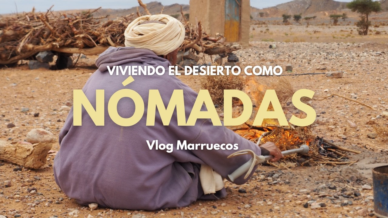 VIVIENDO el desierto como NÓMADAS BEREBERES | Nuestra ruta por Marruecos #vlog #marruecos 🇲🇦