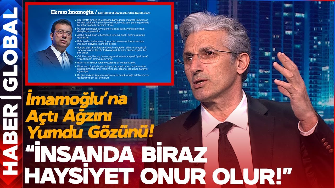 İmamoğlu'nun O Sözleri Ortalığı Karıştırdı! 
