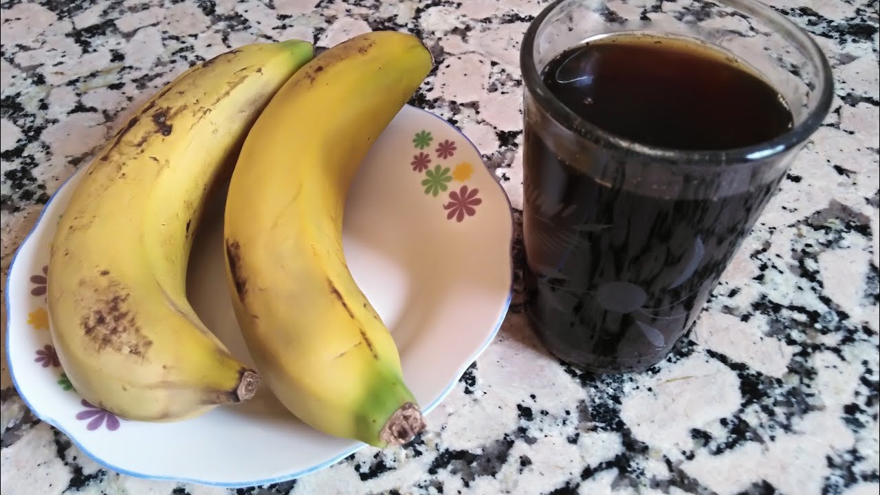 عندك البنان أو الموز وكأس قهوة أجي تشوفي شنو تقدري تحضري بيها 😋👆👌
