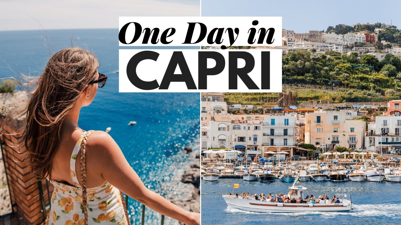 Capri Italy Travel Vlog : How to Spend One Day in Capri