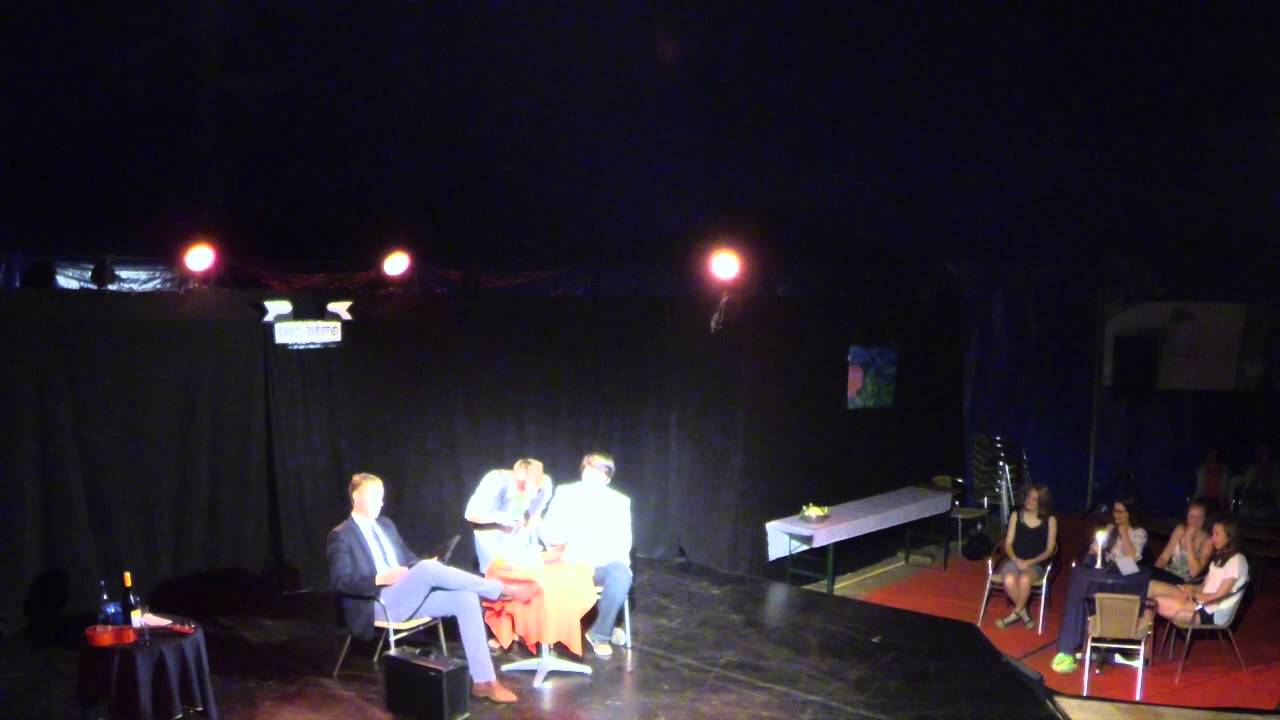 Kinderzirkus Datterino - Jugendwoche 2014 - Szene Gesch&auml;ftsmann
