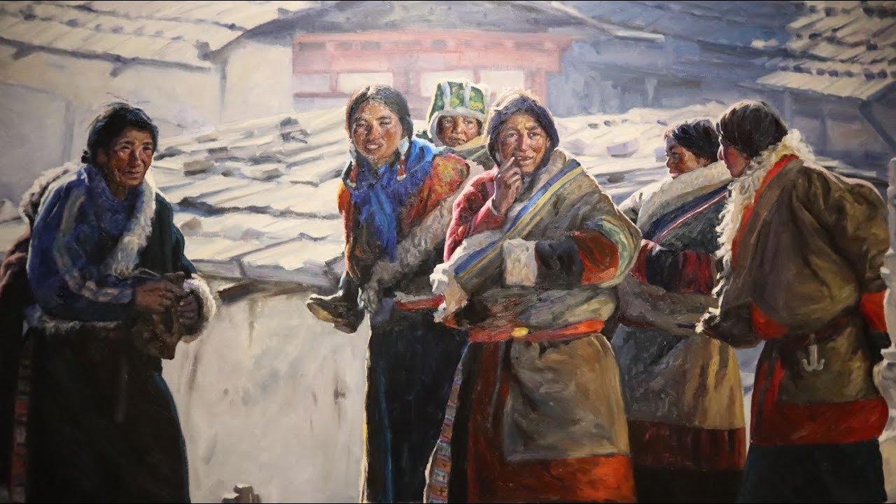 La purezza del Tibet nei quadri di Han Yuchen
