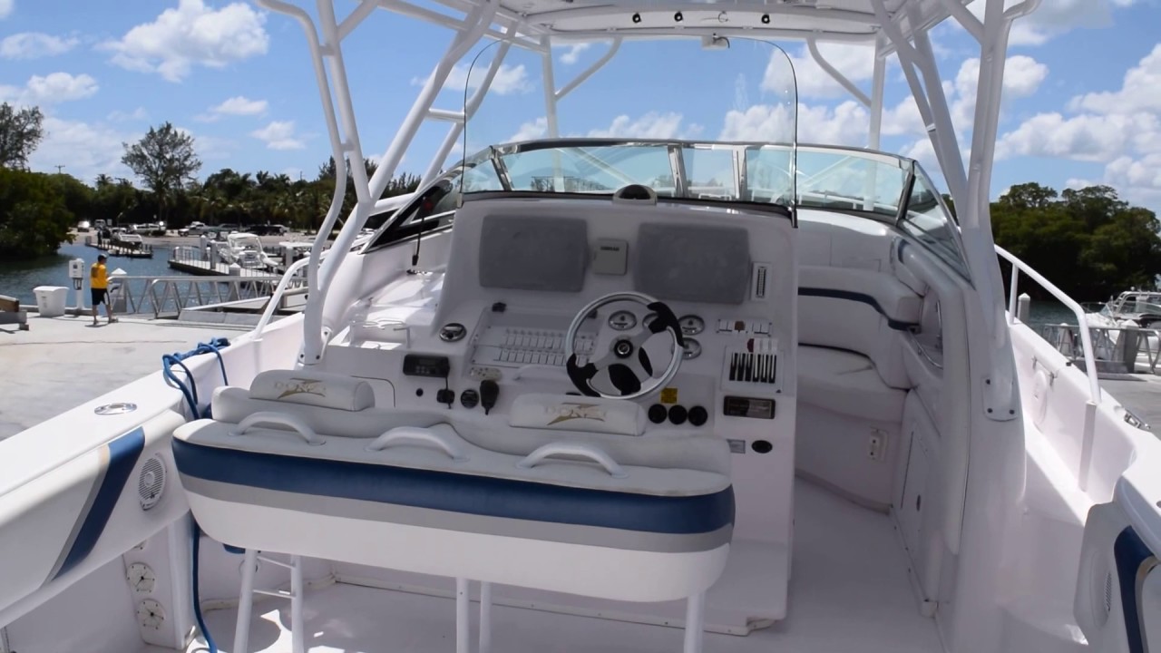2007 Donzi ZFX 38' Triple Mercury 250 Verados One Owner (502hrs) **Miami**