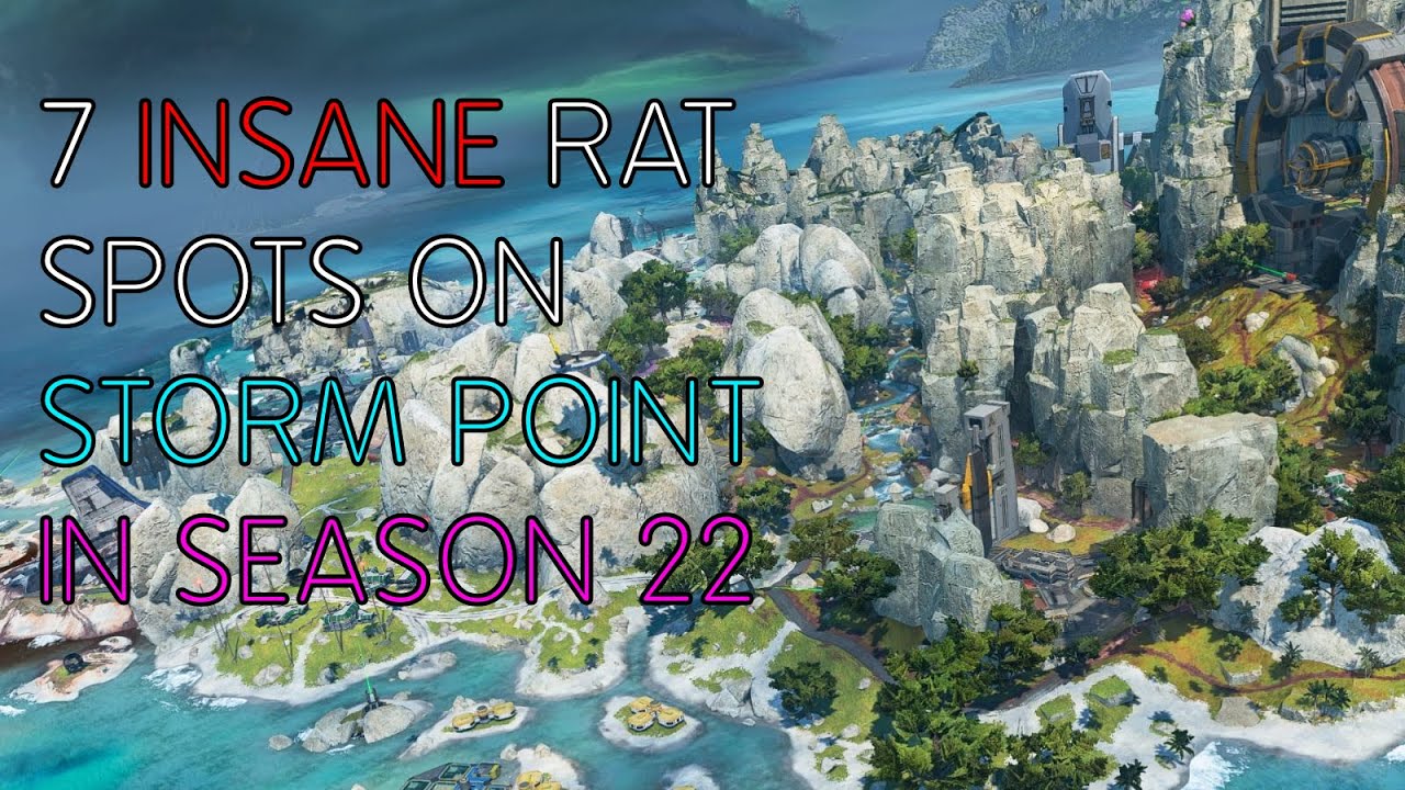 7 **INSANE** Rat Spots on Storm Point in Season 22