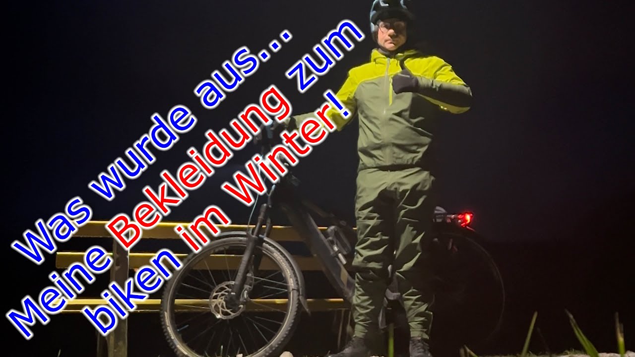 Bekleidung fürs (e)biken im Winter