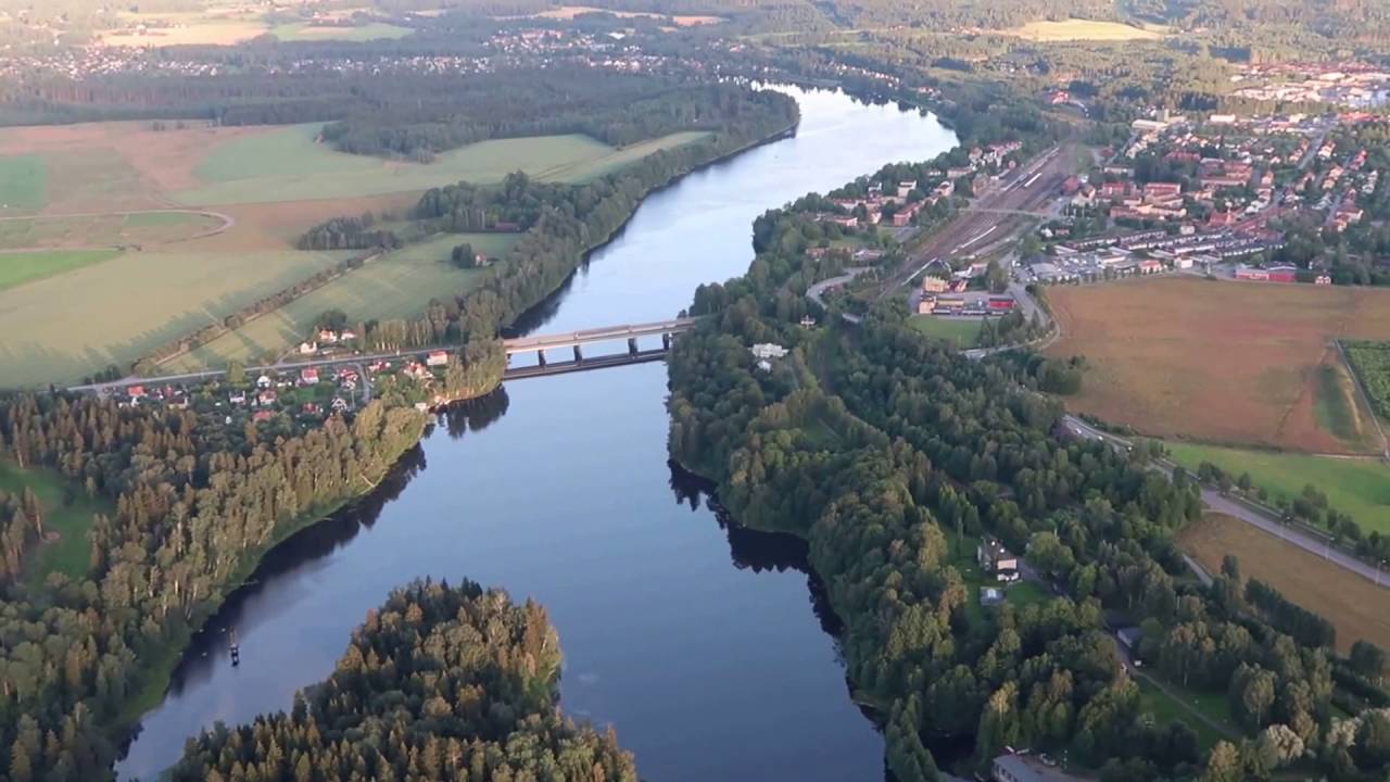 Avesta Krylbo från ovan