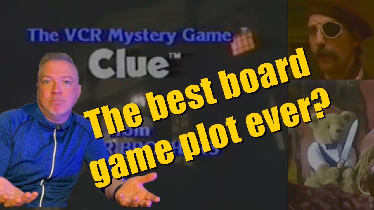 Clue The VCR Mystery Game has a Really Good Story