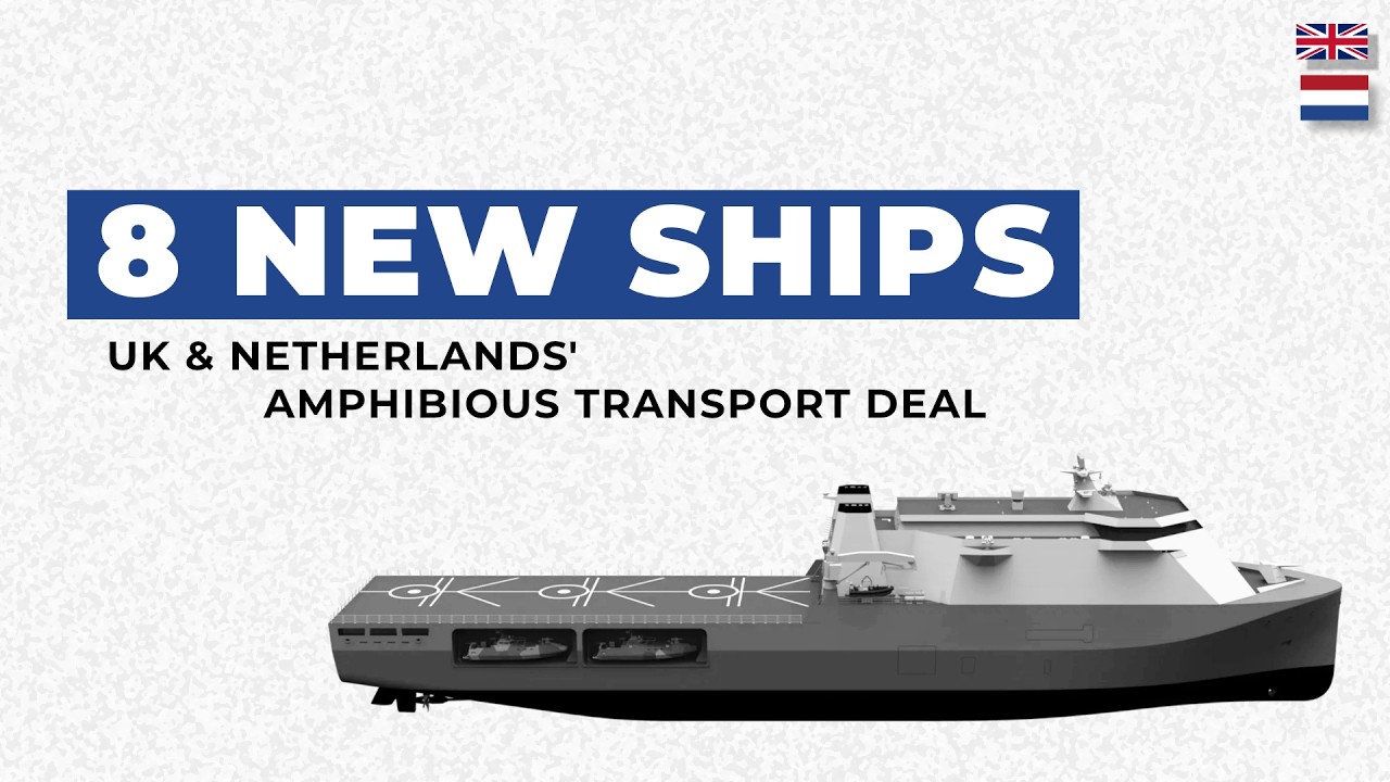 New Amphibious Transport Ships Announced For UK And Dutch Forces