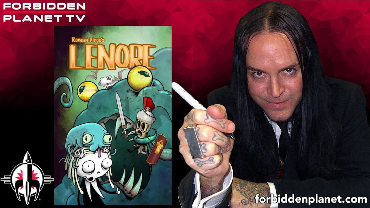 Roman Dirge discusses I CAN COUNT TO TEN and LENORE: THE TIME WAR!