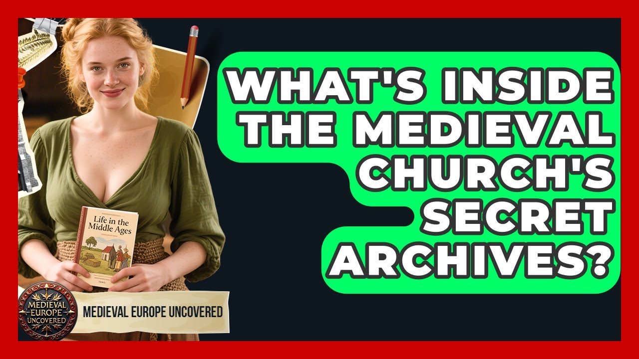 What's Inside The Medieval Church's Secret Archives? - Medieval Europe Uncovered
