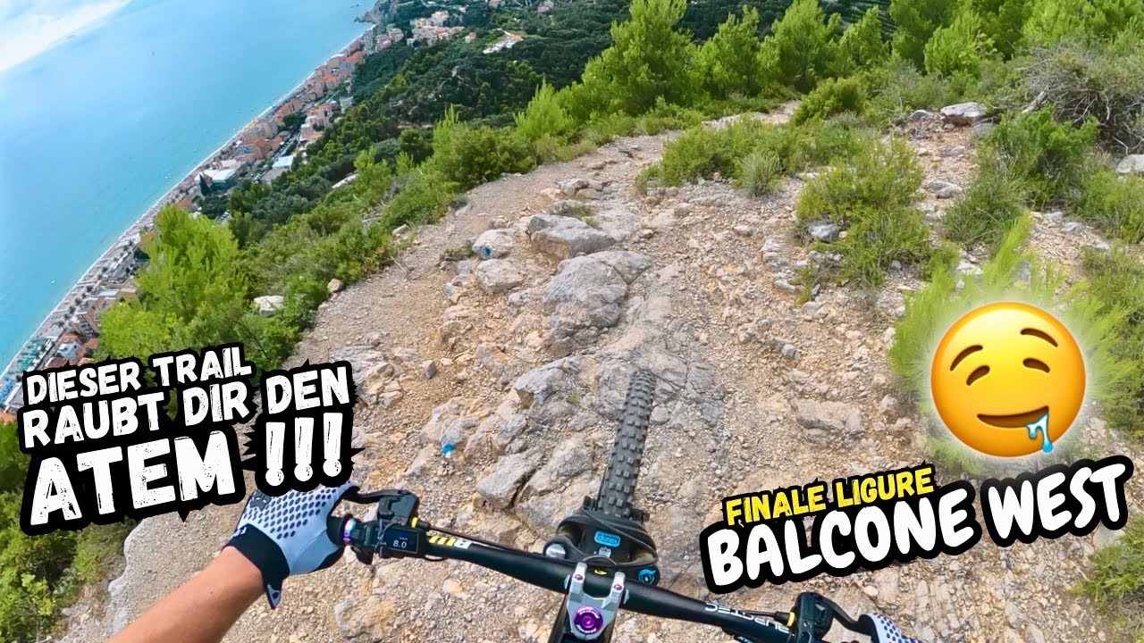 Dieser Trail raubt dir den Atem ! BALCONE WEST ! Panorama Trail bis Runter zum Meer ! Finale Ligure