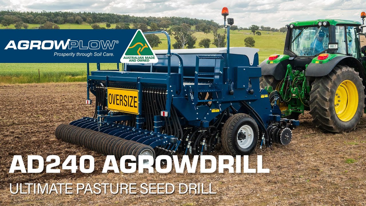 AD240 Agrowdrill | Agrowplow Series Seed Drill