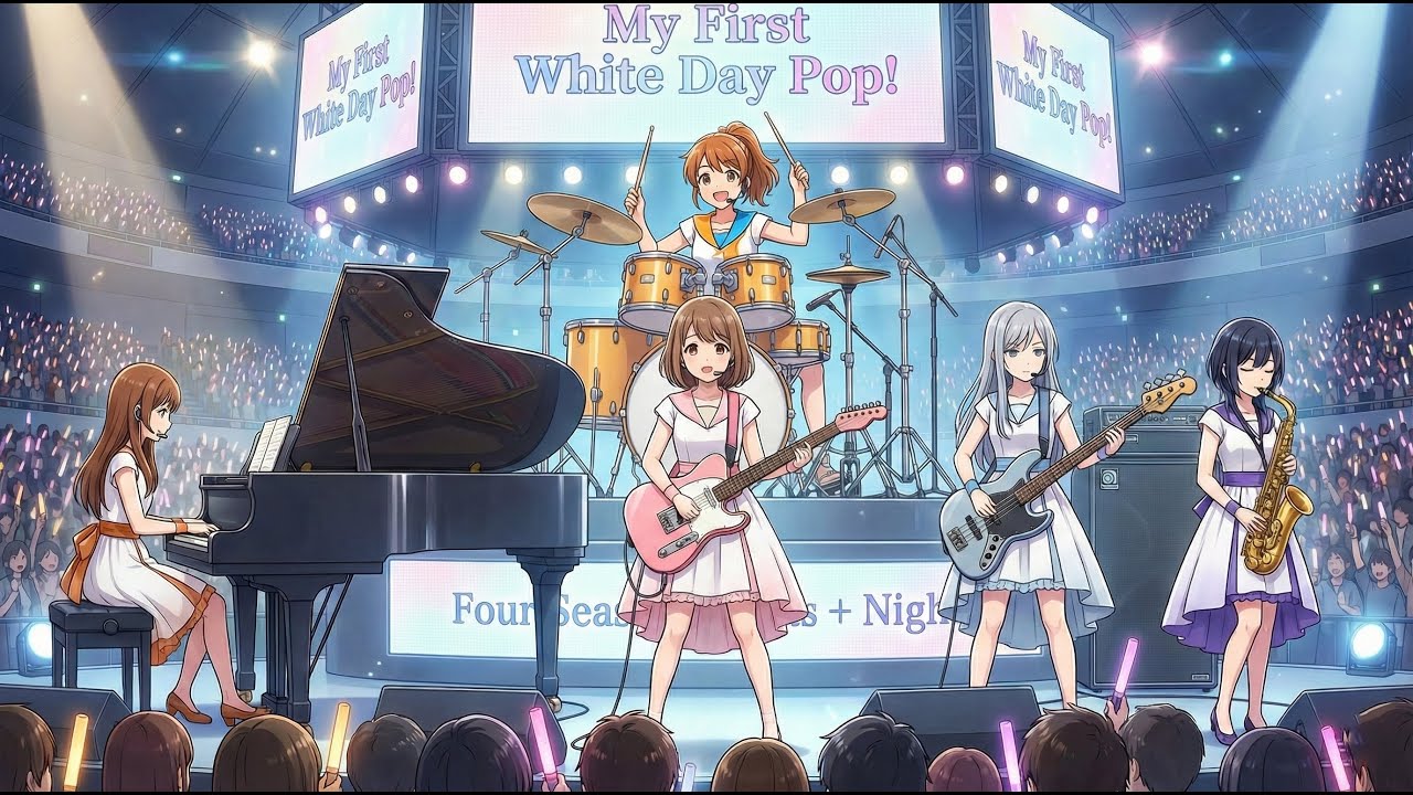 【オリジナルMV】My First White Day Pop! / FSGN (Four Season Girls + Night) 【2026.3.6 Release】