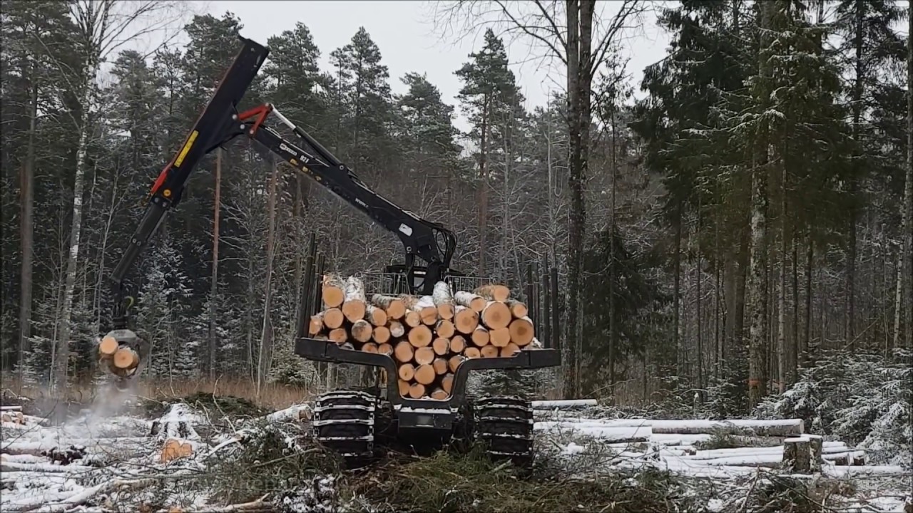 Logging with Metsis 608F..(HD)