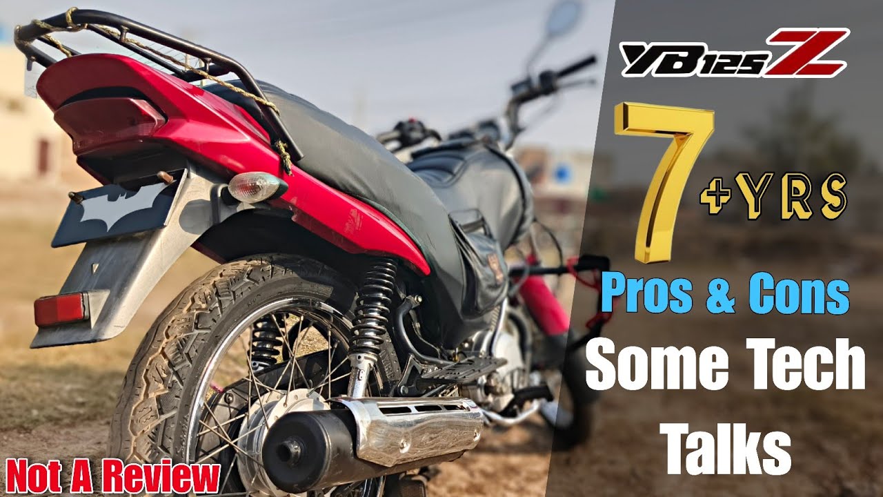 7 years with My YAMAHA YB125Z | Pros & Cons/Technical Talks | KK VIDZ