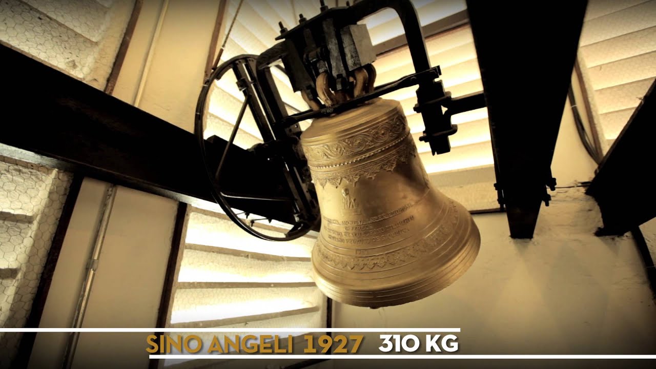 Sinos Angeli - CARRILHÃO IGREJA SANTA TERESINHA - Sinos 100% Bronze - Flávio Angeli