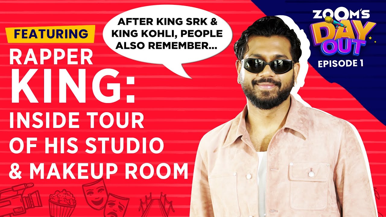 Zoom's Day Out with King | King gives a tour of his studio & makeup room; on SRK & Virat Kohli