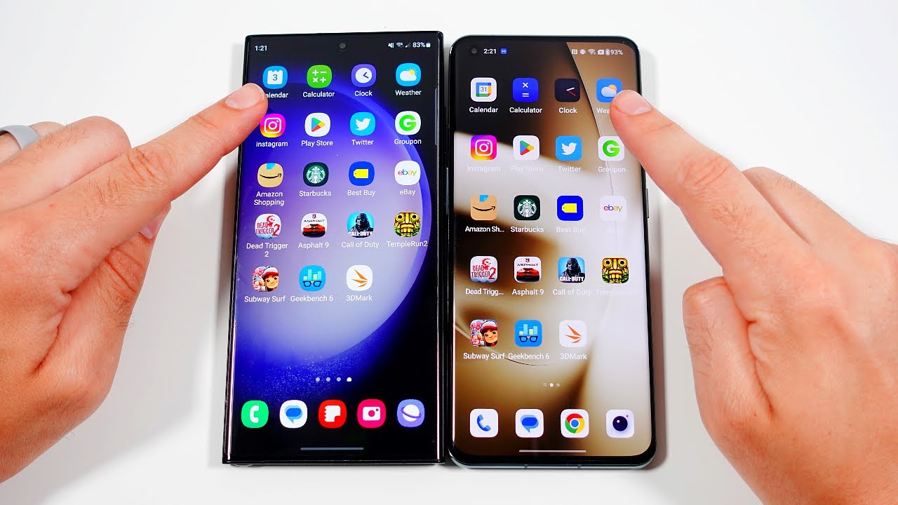 Galaxy S23 Ultra vs OnePlus 11 Speed Test