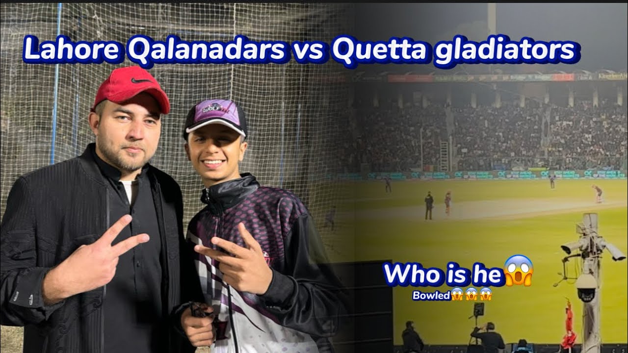Hamne dekha (PSL MATCH) 😉 | lq vs qg | bohat maza aya😂😂 | Taha is Here