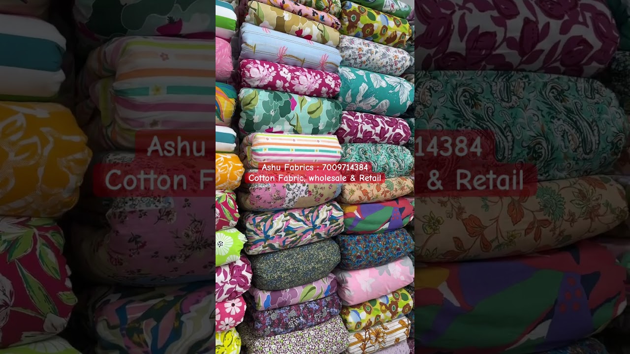 Fabric Wholesaler 😳 | Shanti Mohalla Fabric Market Delhi | 