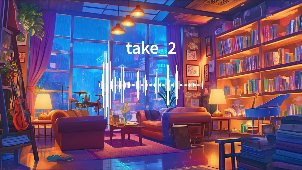 Cozy Jazz Bar Ambience on a Rainy Day 🌧️ Relaxing Jazz Music for Study, Work, Sleep