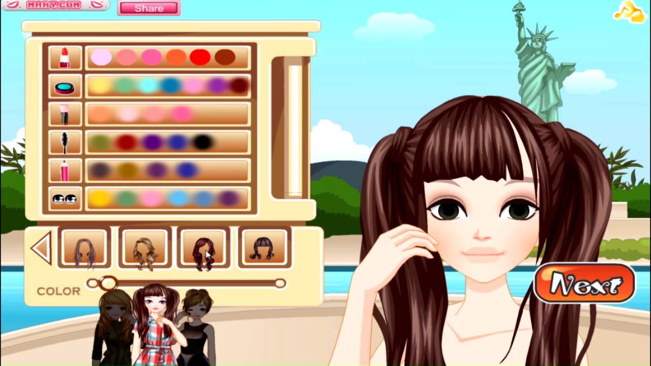 New York Girls - Fashion Mobile Game tutorial for sweet girls- Mary.com