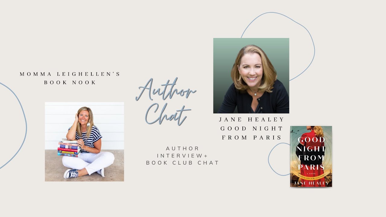 Jane Healey Good Night From Paris Book Club Discussion