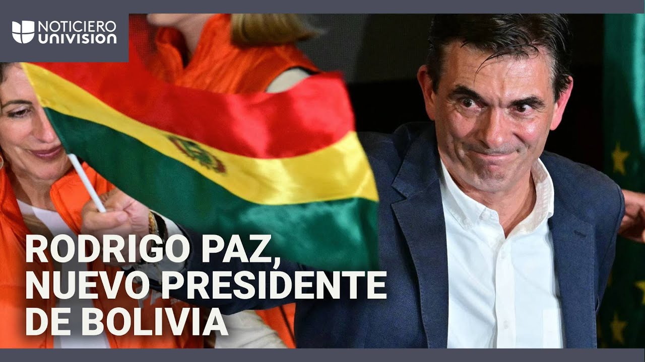 Rodrigo Paz es nuevo presidente de Bolivia: pone fin a 20 años de gobiernos de izquierda