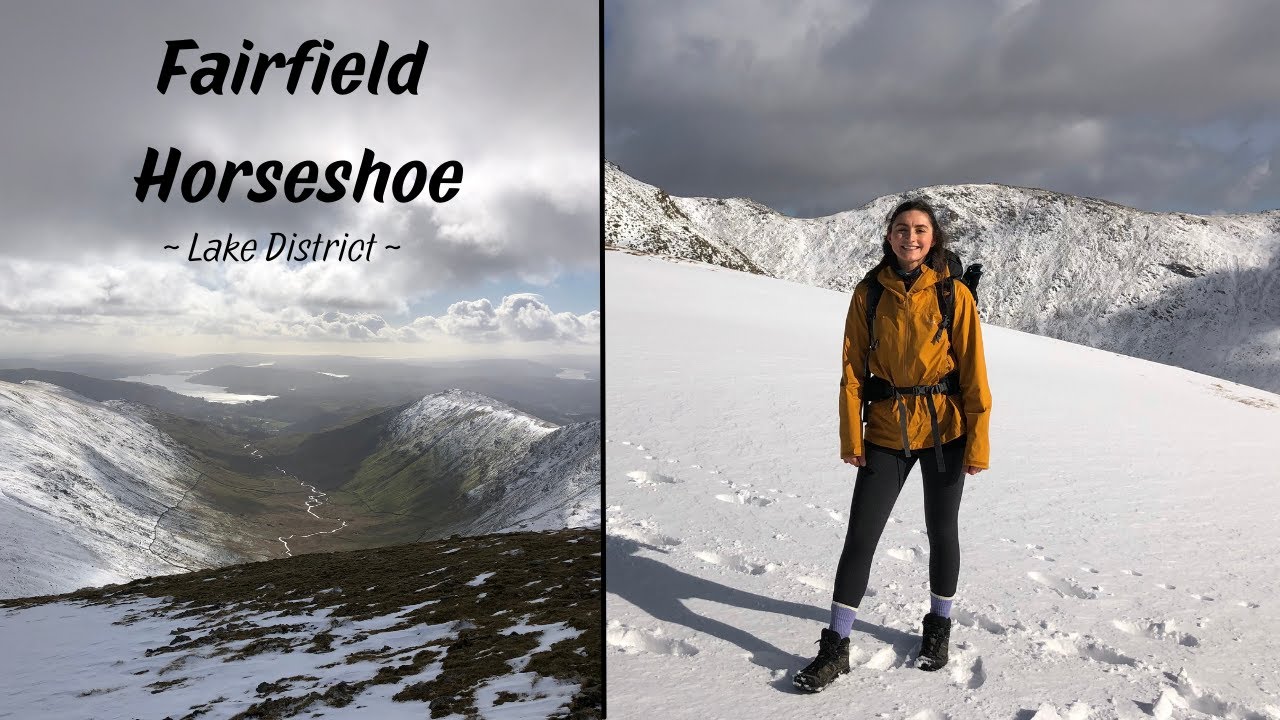 Solo Winter Hike // Fairfield Horseshoe, Lake District // What an amazing day!