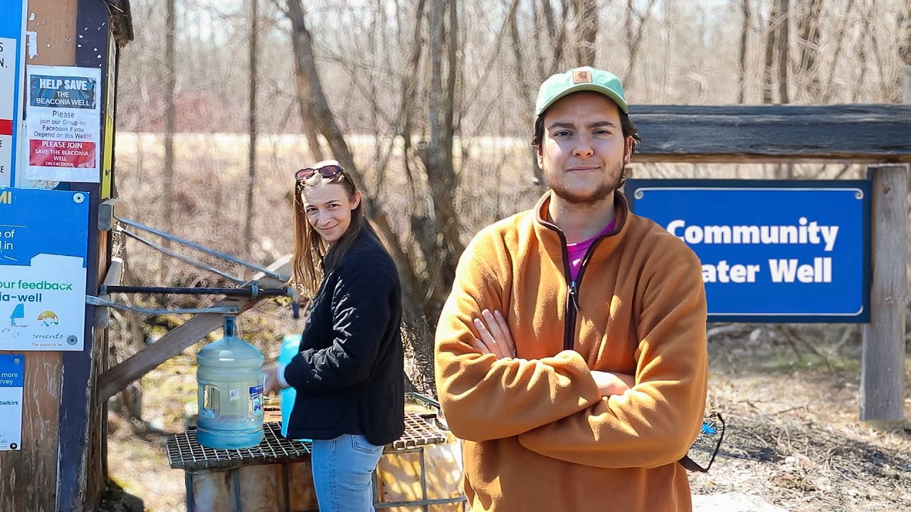 is this what OFF-GRID living is like?  5 months with NO running water