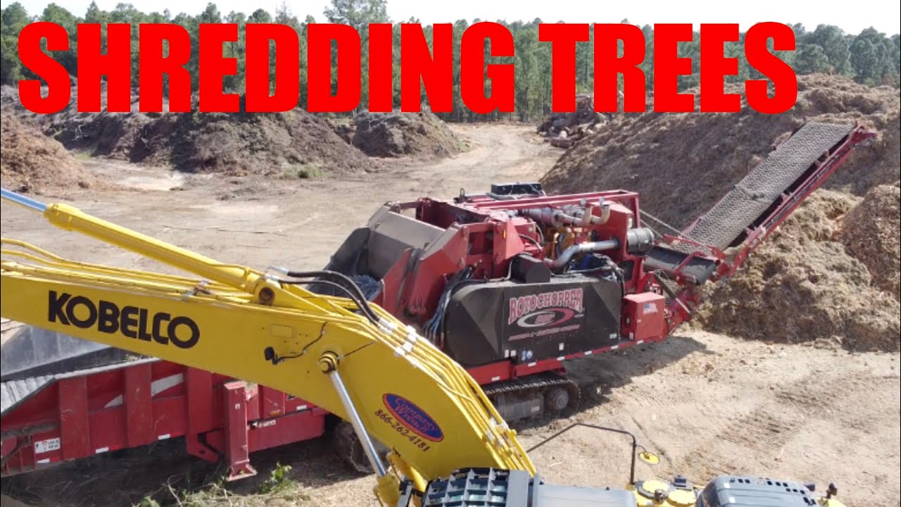 Buried (NOT) Treasure & Rotochopper Eats WHOLE Trees! #shredder