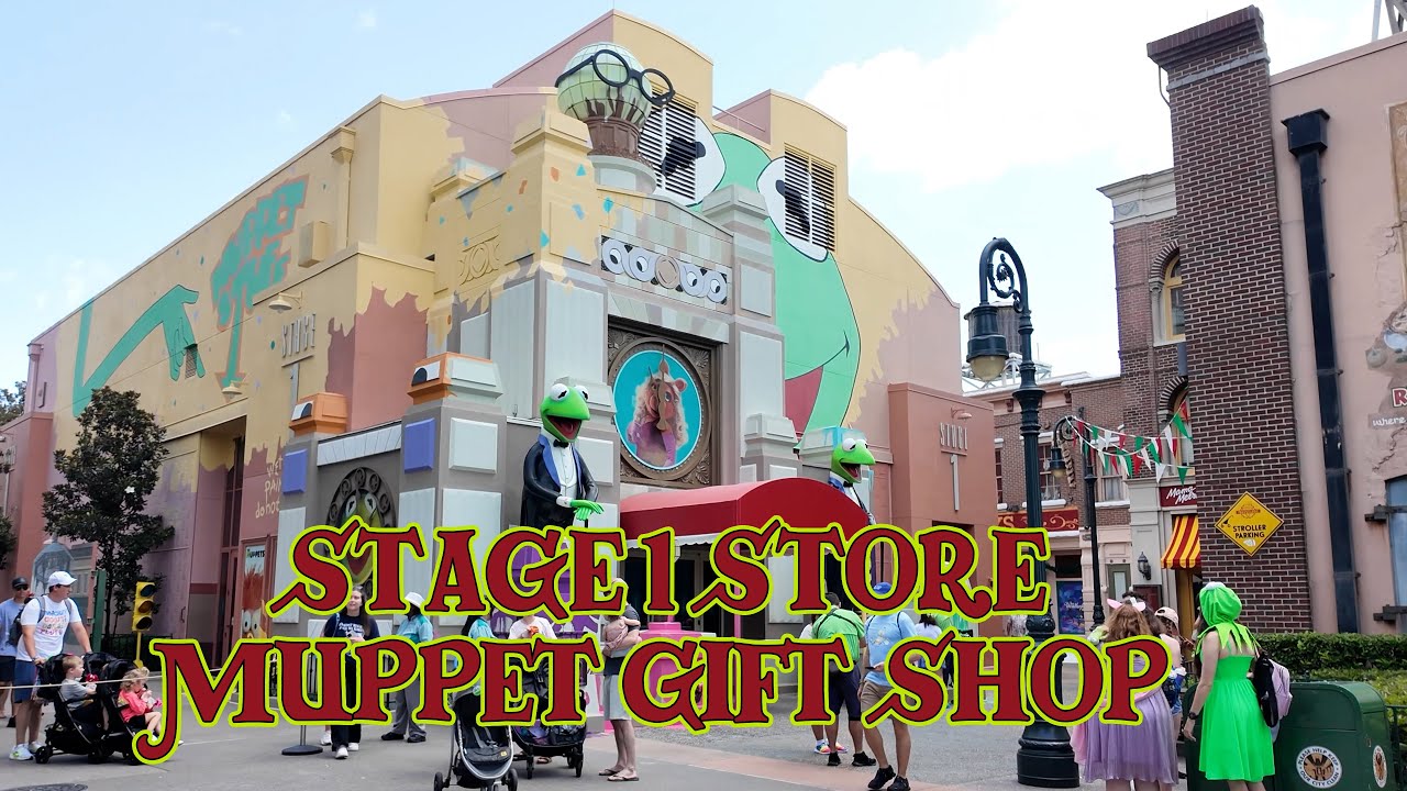 Remembering the Stage 1 Store at Hollywood Studios Muppets Courtyard.