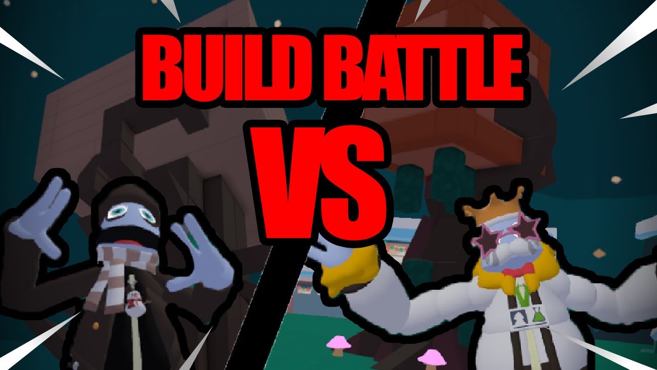 CocoMcBeans Vs. Intell Build Battle In Yeeps Hide and Seek
