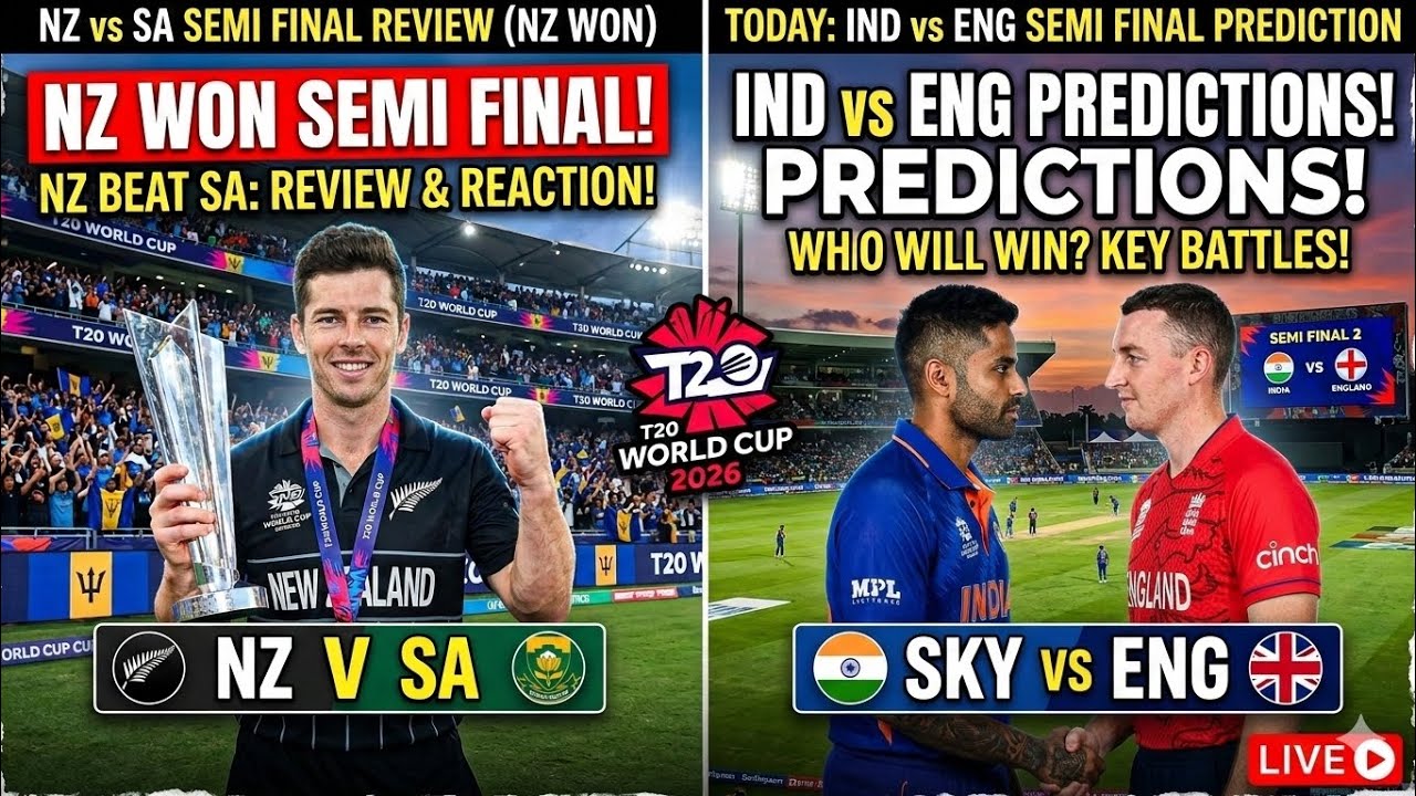 New Zealand bullied South Africa 🔥 Prediction on Ind vs Eng #cricket #savsnz #indvseng
